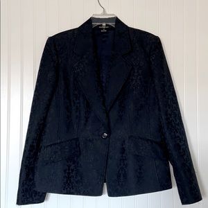 Ellen Tracy Black Blazer Suit Jacket